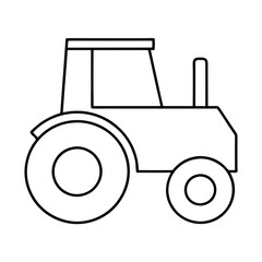 tractor vector icon