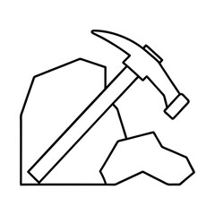 hammer and gloves