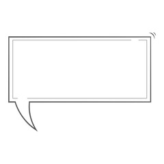 Speech bubble white background