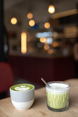 A vibrant collection of coffee, lemonades, ready meals, bistro photography, and desserts. Enjoy gourmet drinks, plated dishes, and sweet treats, perfect for showcasing culinary artistry and café ambia