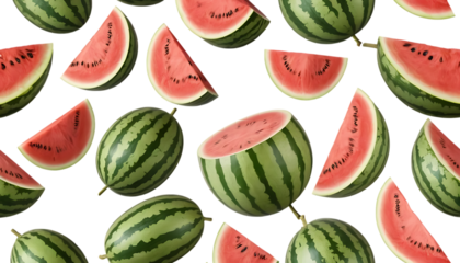 Watermelons hang png