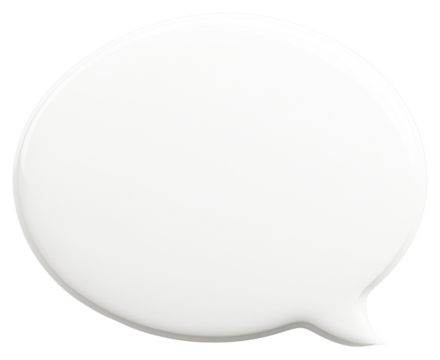 PNG White thinking speech bubble communication illustration minimalist.
