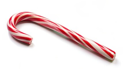 Fototapeta premium Candy Cane on White Background