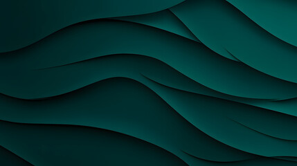 Vibrant background, abstract dark green color wave layer gradient shape, black backdrop texture dark banner header poster design, copy space