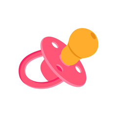 Pacifier, Kindergarten Vector Illustration