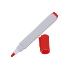 Board Marker, Kindergarten Vector Illustration