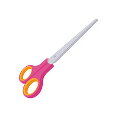 Scissors, Kindergarten Vector Illustration