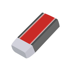 Eraser, Kindergarten Vector Illustration