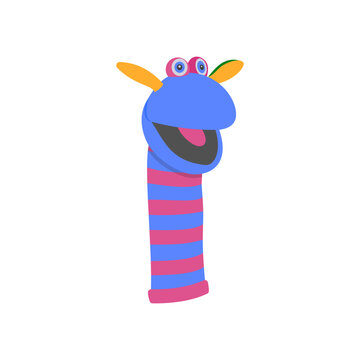 Puppet, Kindergarten Vector Illustration