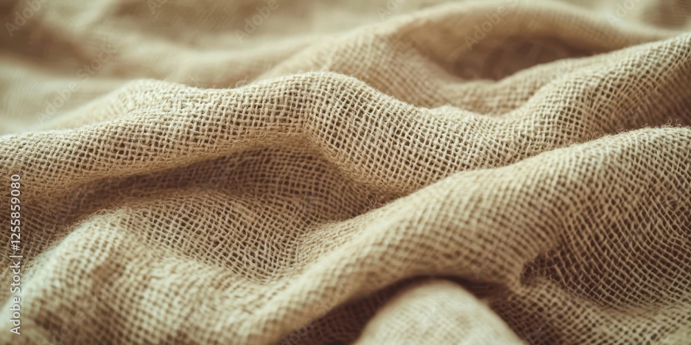 Poster Piece of cloth with a pattern on it