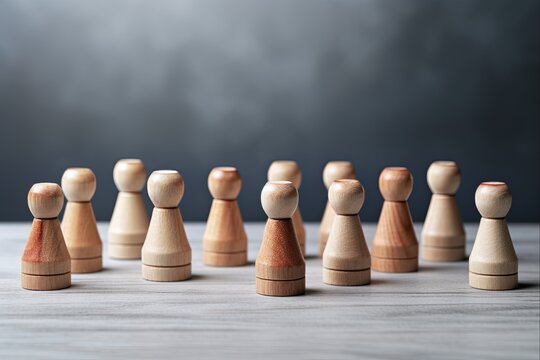 Achieving Success: The Difference Between a Boss vs. Leader. Business Change Challenge Attitude Agreements Analyzed on Grey Background