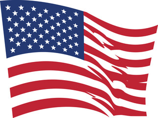 Usa map with map of usa, us map, united states map, map of us, map of united states, america map state vector illustration , American flag icons, the USA's national identity, patriotism, and freedom, 