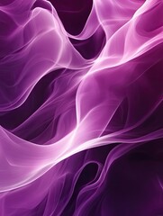 Obraz premium Abstract Purple Flowing Fabric Background with Elegant and Dreamy Texture