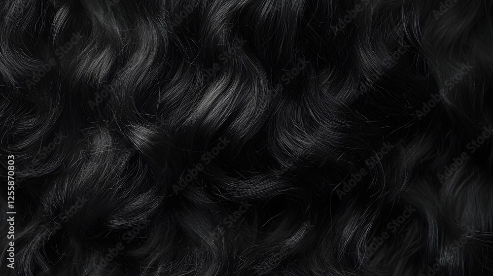 Aufkleber dramatic and mysterious abstract background showcasing the intricate texture and flow of luxurious b