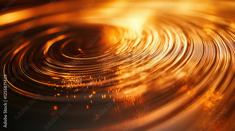 Aufkleber dynamic swirl of light and color captured in motion blur showcasing speed and depth