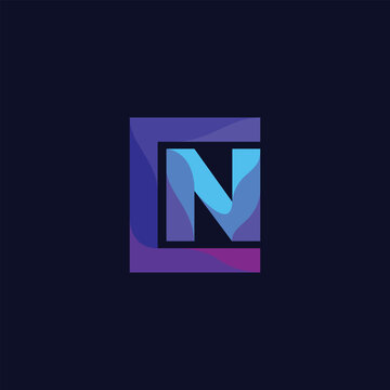 Letter cn logo icon design vector design template inspiration