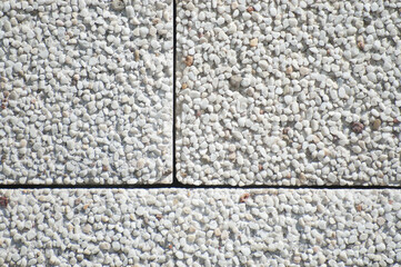 gray decorative stone tile top view