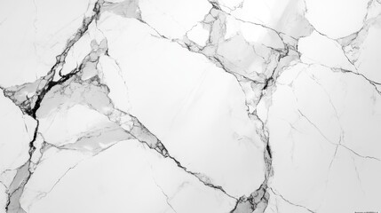 Fototapeta premium A white marble background with soft gray veins, offering an elegant and professional touch