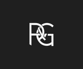  PG Monogram Logo &ndash; Minimalist Branding Design