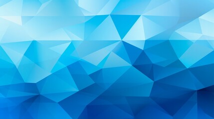 Blue Geometric Shapes. Dynamic Angular Composition of Abstract Blue Geometric Shapes in Background Graphic Design
