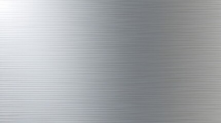Obraz premium A sleek, high-resolution brushed metal texture with fine linear streaks and soft reflections. The metallic surface should have a futuristic and industrial appeal, with silver, steel, or bronze hues