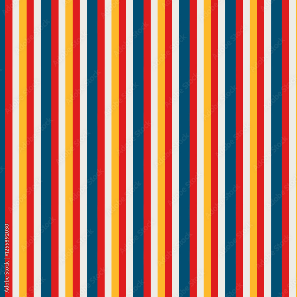 Poster stripe pattern design