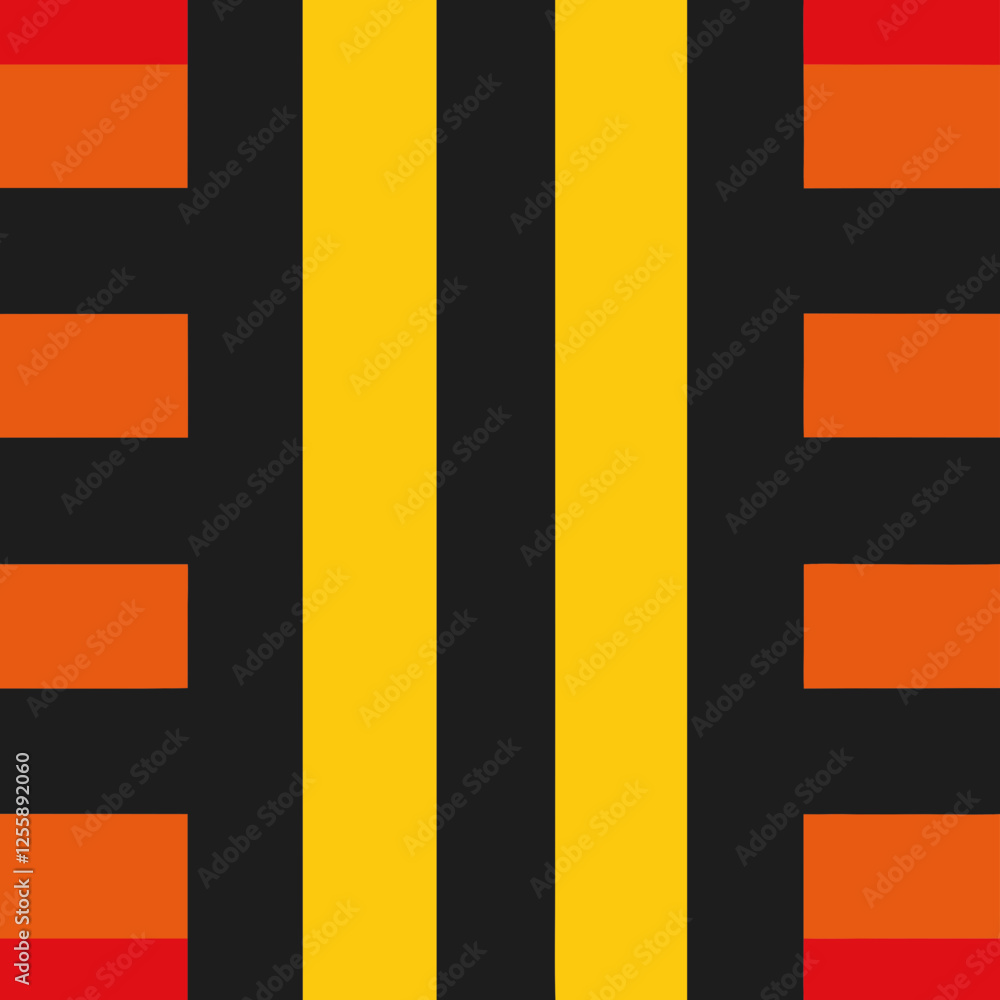 Poster stripe pattern design