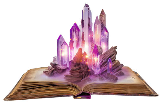 PNG Book mystical glowing publication.