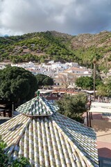 village de Mijas en Andalousie, au sud de l'Espagne