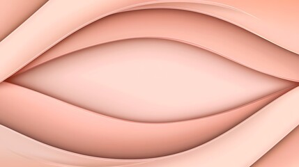 Abstract Peach Colored Waves Design Background
