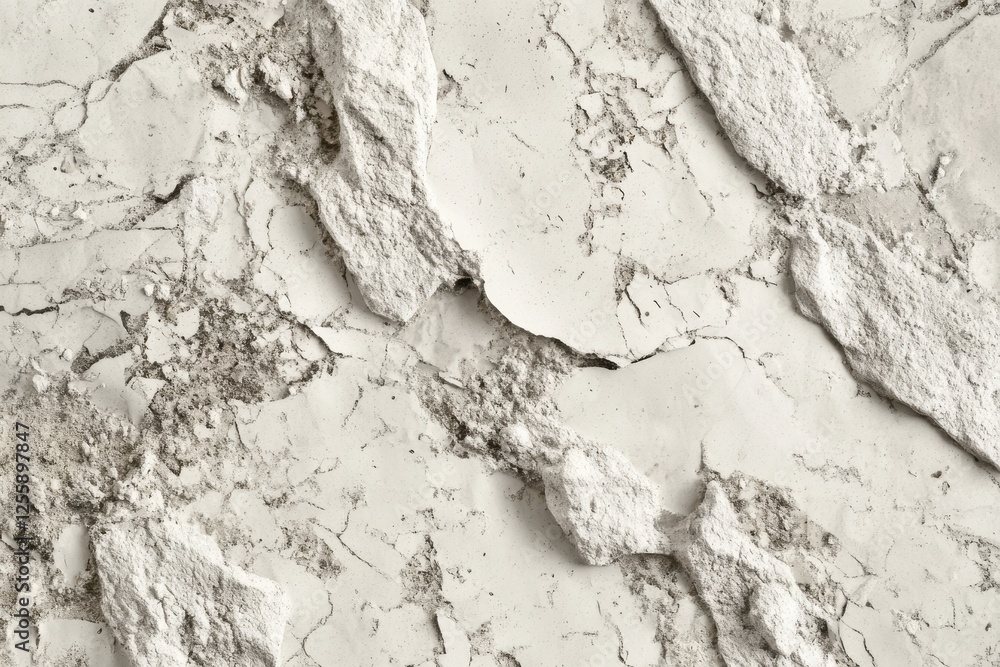 Poster textured white marble surface showcasing natural cracks and patterns in various shapes