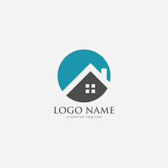 Modern House logo vector template