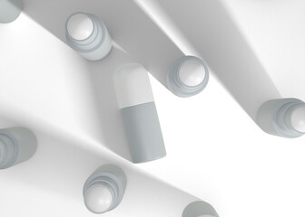 Deodorant Stick Mockup for Cosmetic Branding and Packaging