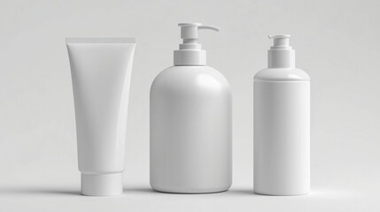 Cosmetic Tube, Blank Bottle Packaging Mock up, Cream, Skin care, Beauty Product