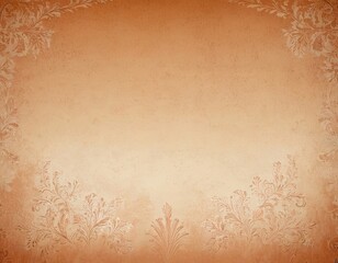 Elegant textured background with subtle floral patterns in warm tones.