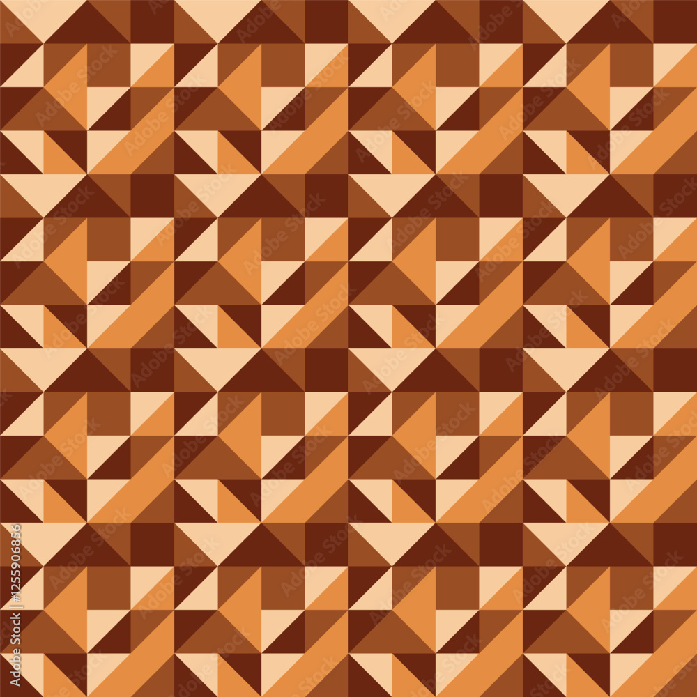 Poster triangular and triangle shapes and designs colorfull geometric pattern abstract pattern seamless