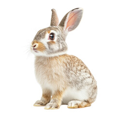 Obraz premium rabbit isolated on white background