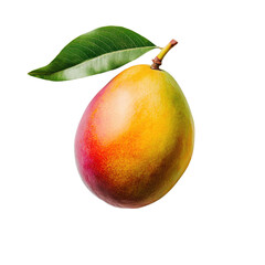 pear on white background