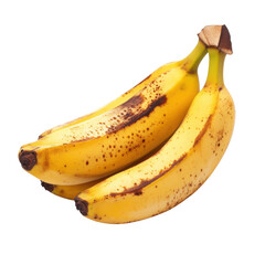 bananas isolated on white background