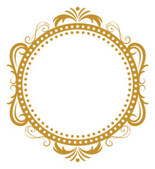Wedding Monogram Golden Letter L
