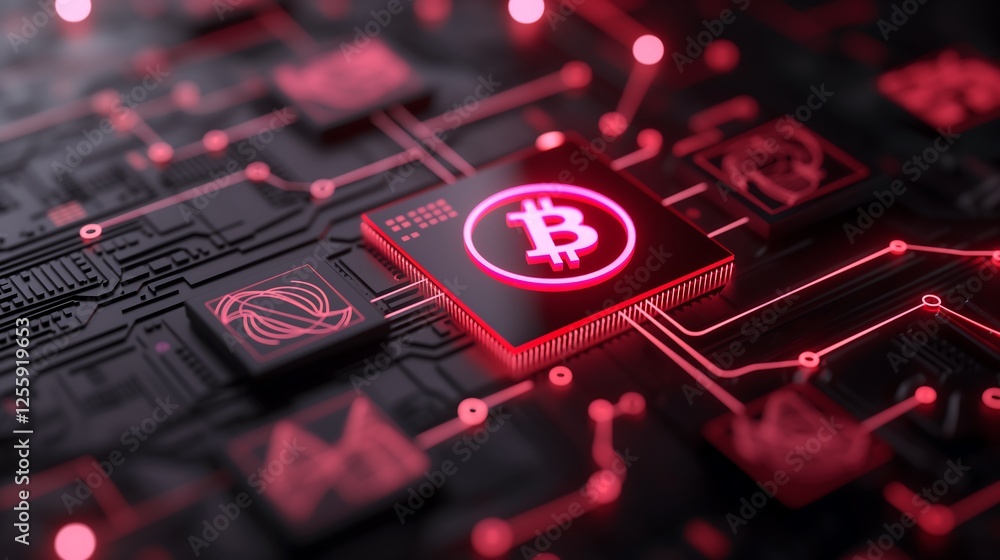 Poster a high-tech ar interface displaying global trade symbols, online payment security, and business netw