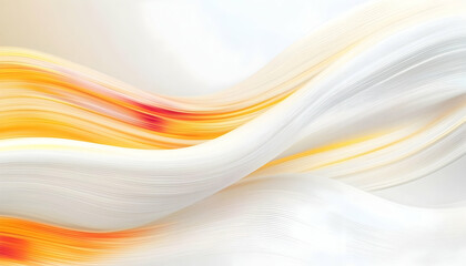 Naklejka premium Abstract wavy background design with yellow and orange colors, for digital art, wallpaper, or graphic design projects