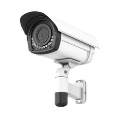 security camera isolated on white background
