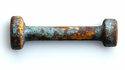 Photo Rusty Dumbbell Decay Metal Corrosion Old Exercise Weightlifting Fitness