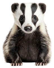 Obraz premium PNG A wild badger animal photography wildlife.