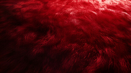 Naklejka premium a close-up, abstract photograph featuring a textured surface that resembles soft, plush fur , The entire composition is dominated by a rich