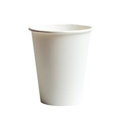 white cup isolated on white background - PNG
