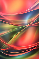 Fototapeta premium Abstract colored waves for wallpapers, backgrounds, design elements, and visual communication