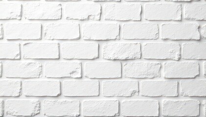 Pristine white brickwork, ideal backdrop for product photography , wall, building, product