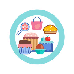 Sweets Dessert Groceries Icon